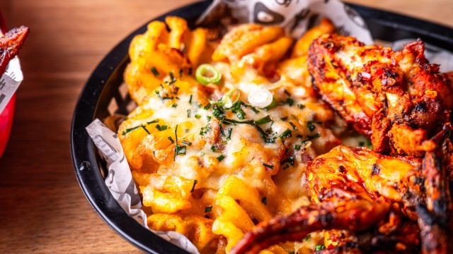 Sports bar food