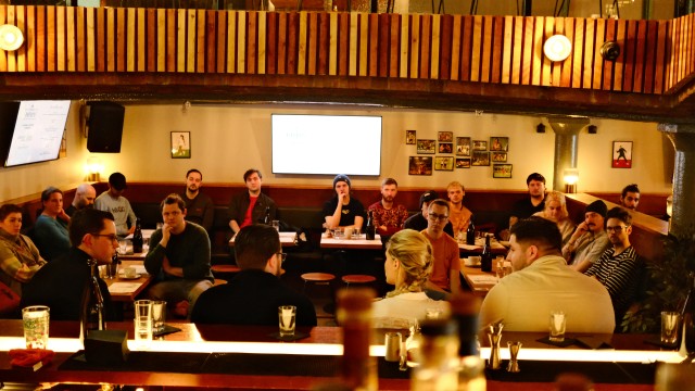 Busy bar