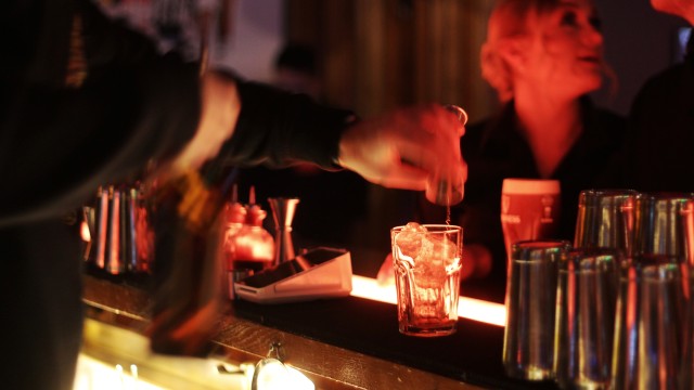 Drink being made