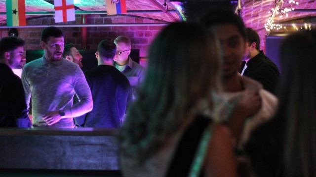 People in the bar