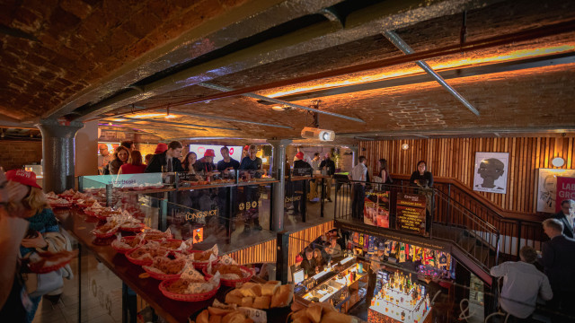 Food at the corporate event