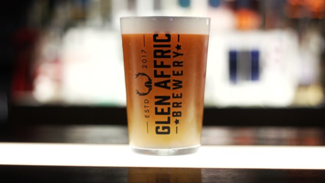 Glen affic on the bar