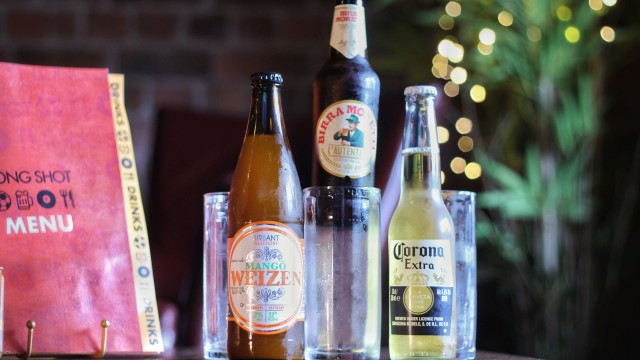 Selection of beers