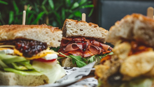 Selection of sandwiches
