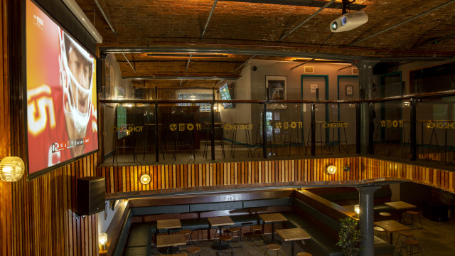 Mezzanine from stairs