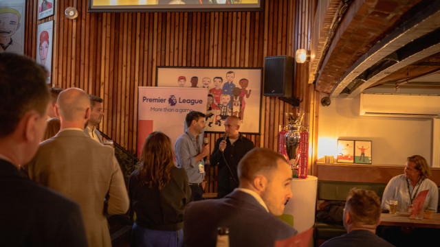 Corporate event speeches