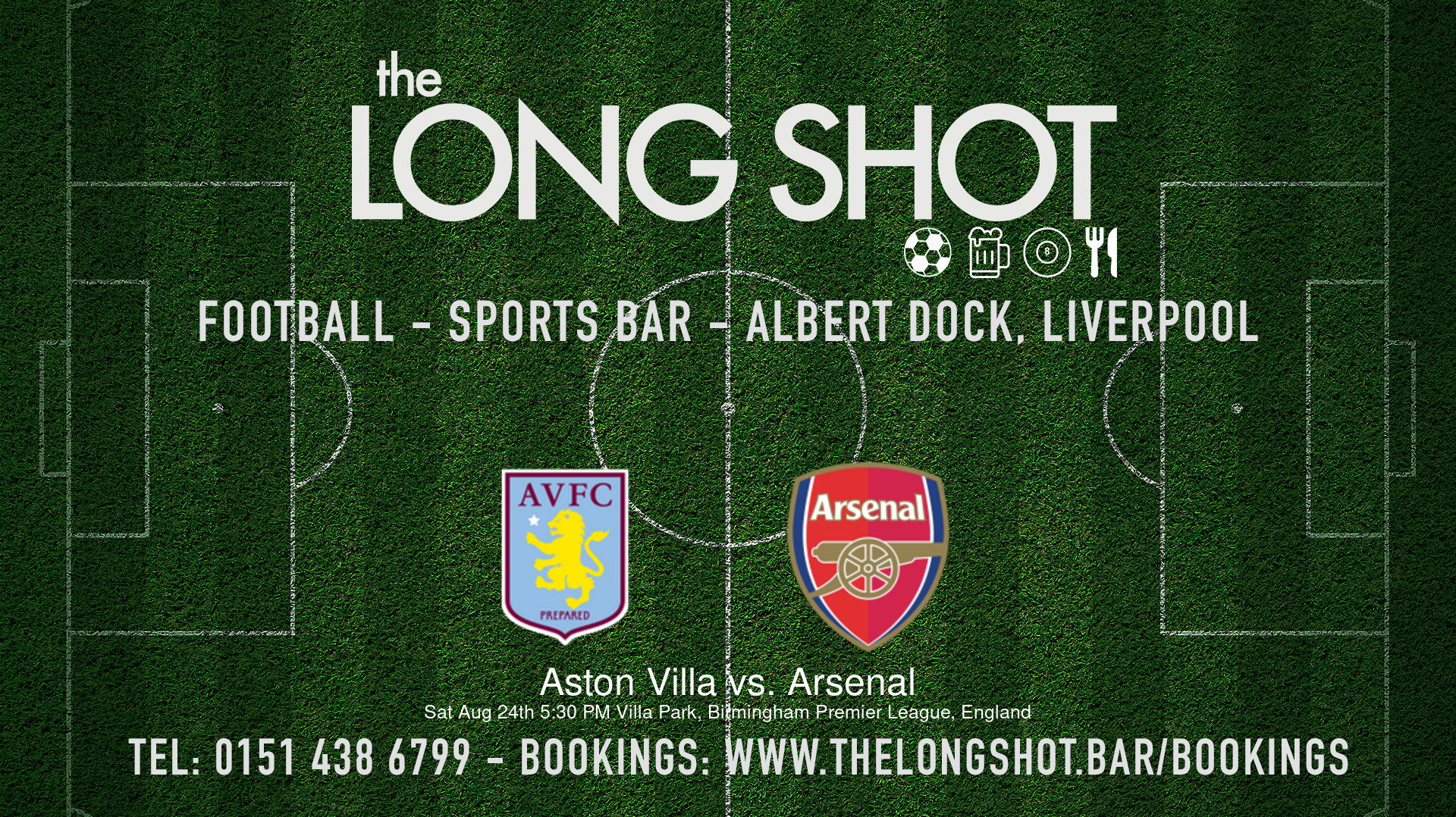 Event image - Aston Villa vs. Arsenal