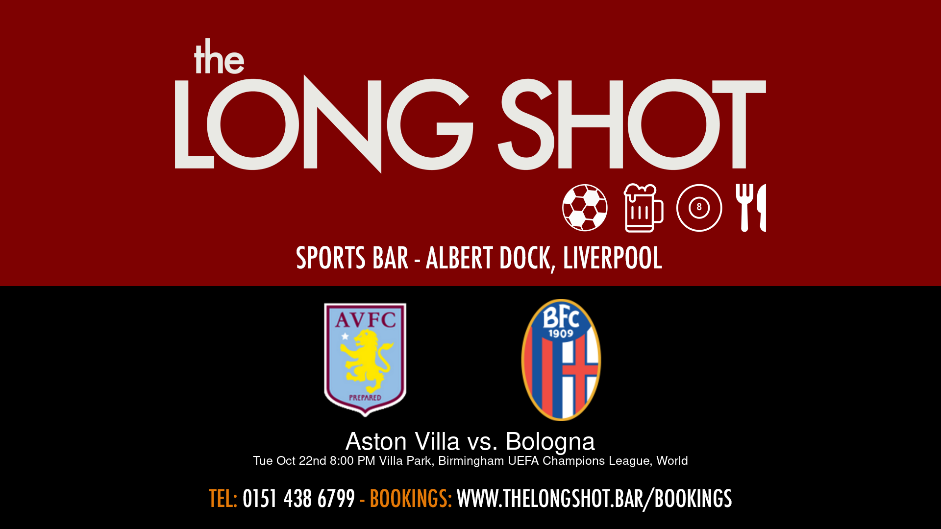 Event image - Aston Villa vs. Bologna