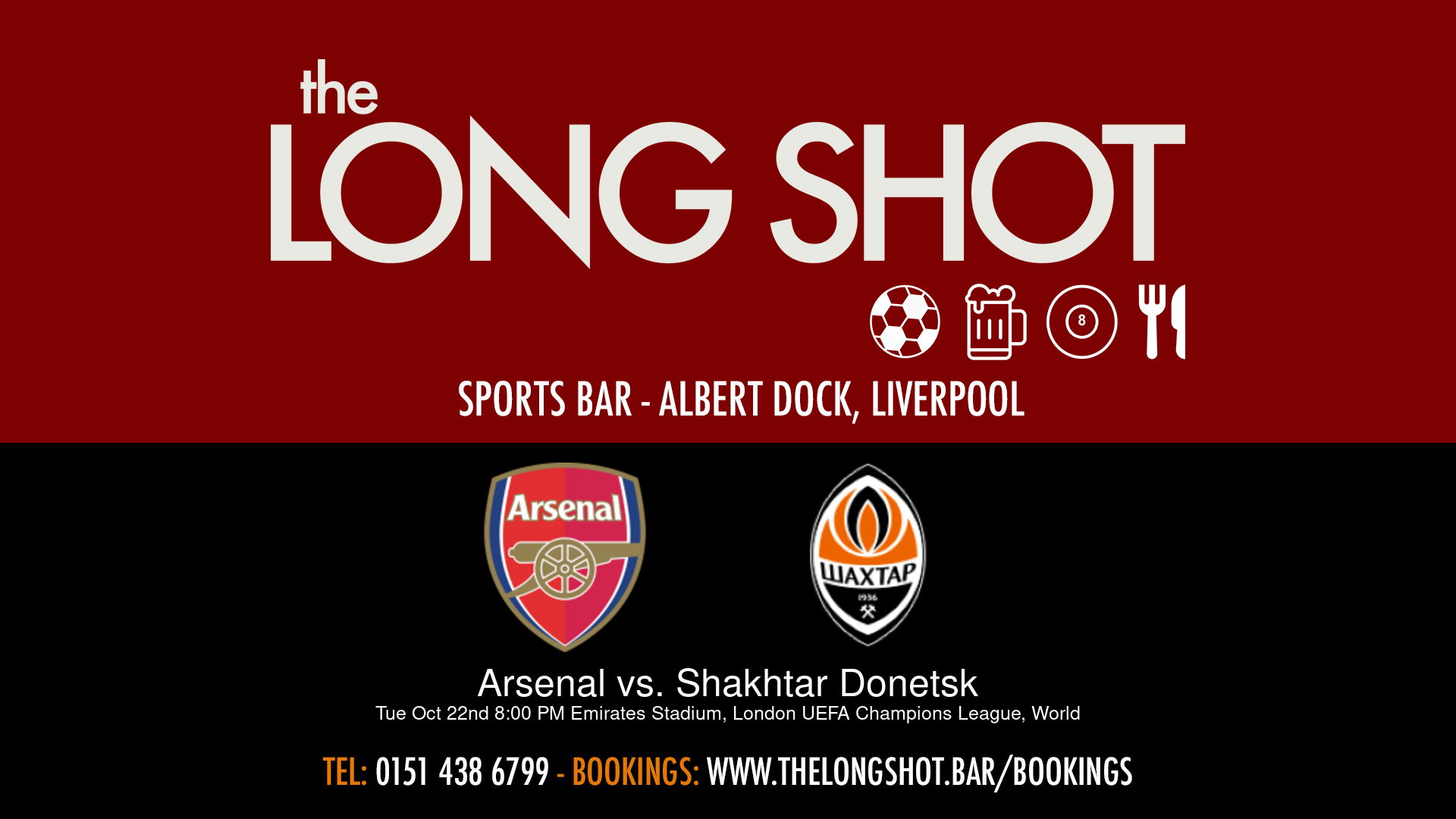 Event image - Arsenal vs. Shakhtar Donetsk