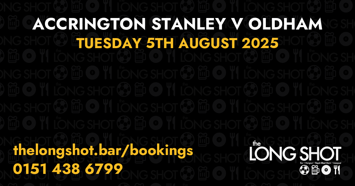 Accrington Stanley v Oldham - 5th August 2025