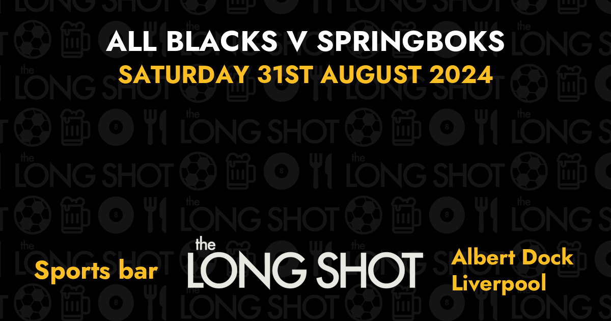 All Blacks v Springboks - 31st August 2024