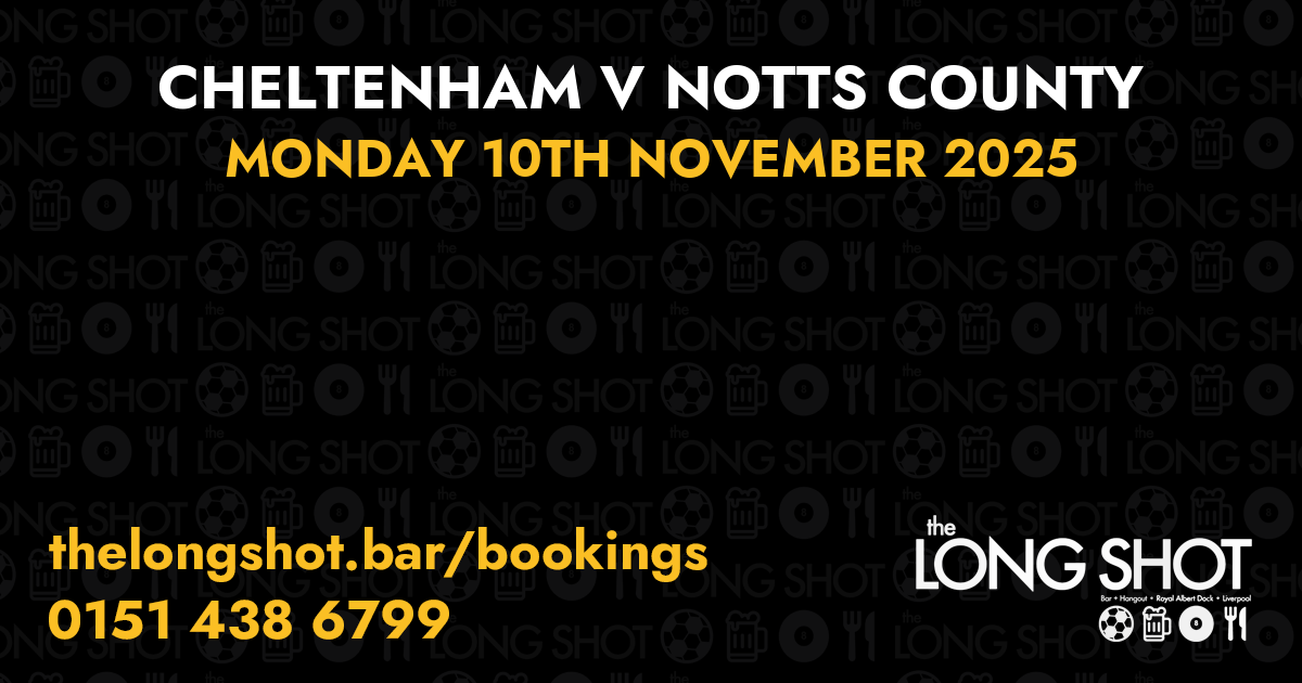 Cheltenham v Notts County - 10th November 2025