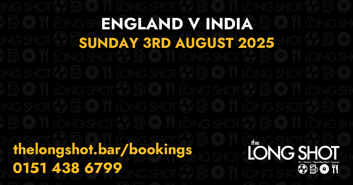England v India - 3rd August 2025
