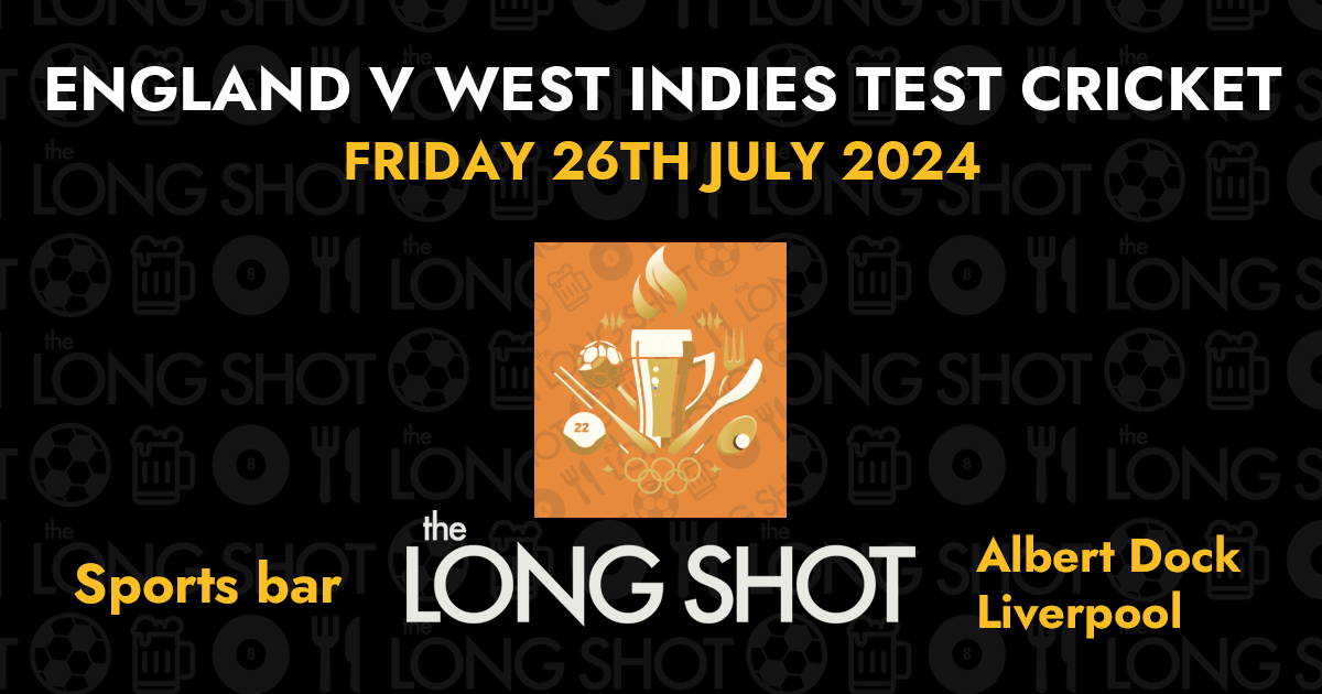 England v West Indies Test Cricket - 26th July 2024