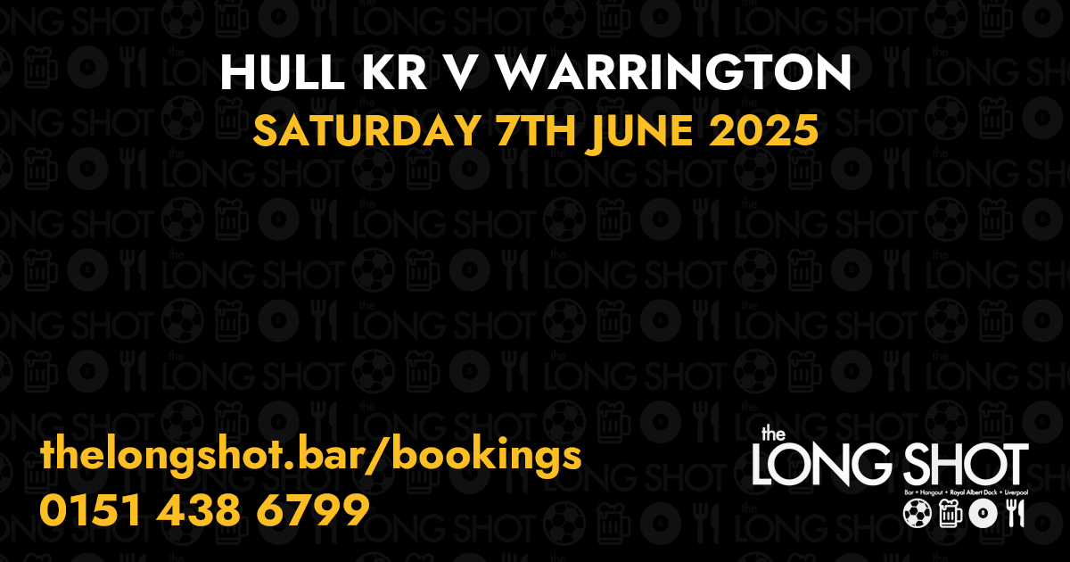Hull KR v Warrington - 7th June 2025
