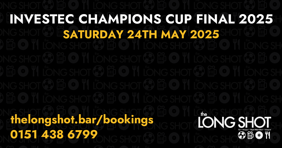 INVESTEC CHAMPIONS CUP FINAL 2025 - 24th May 2025