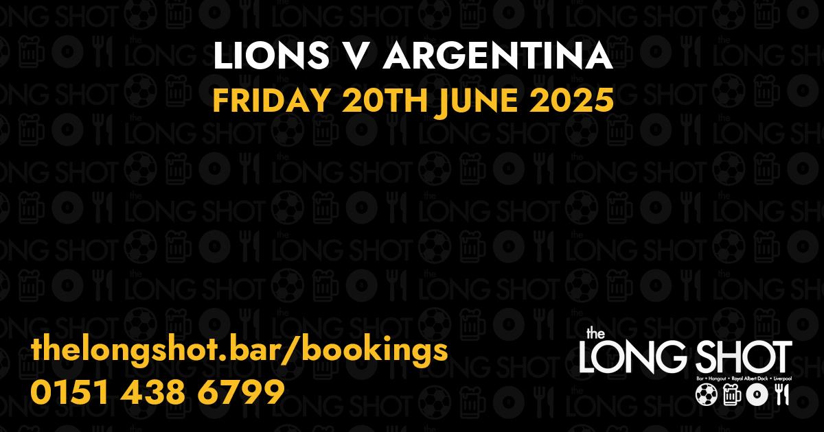 Lions v Argentina - 20th June 2025