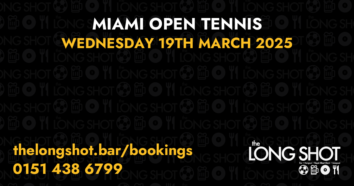 Miami Open Tennis - 19th March 2025