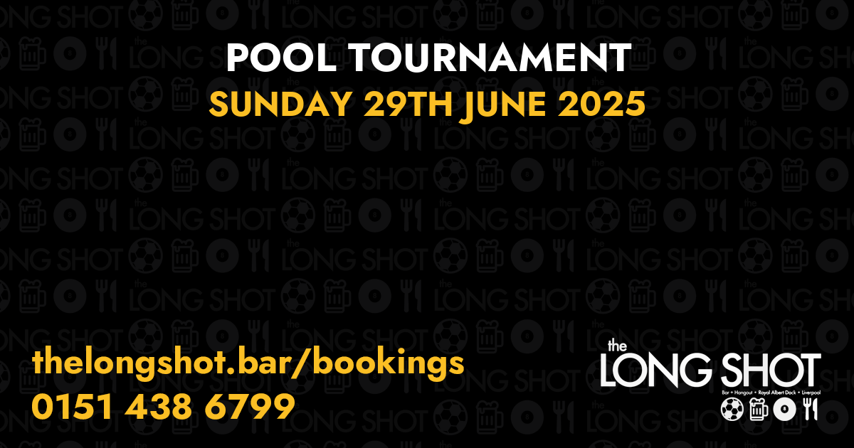 Pool Tournament - 29th June 2025