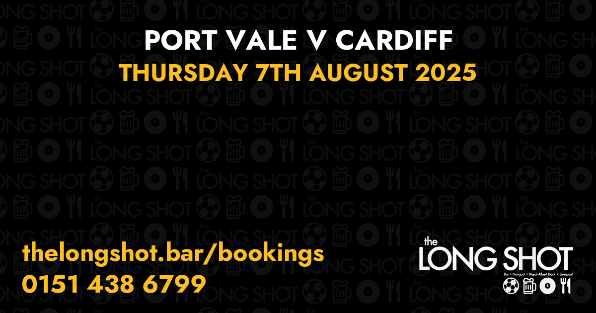 Port Vale v Cardiff - 7th August 2025