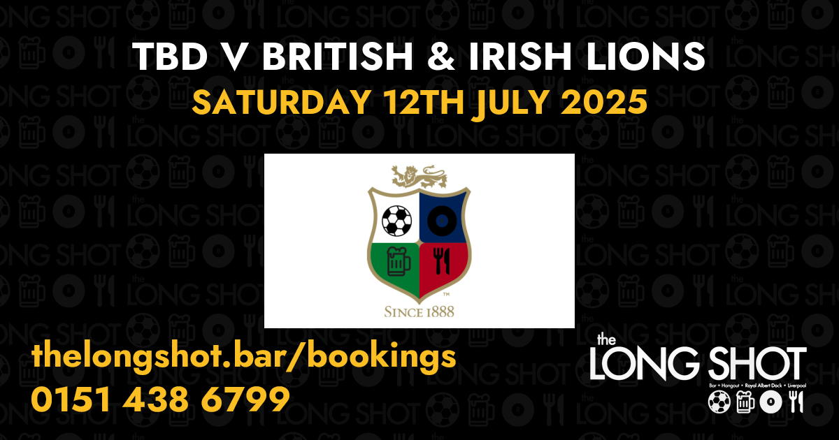 TBD v British & Irish Lions - 12th July 2025