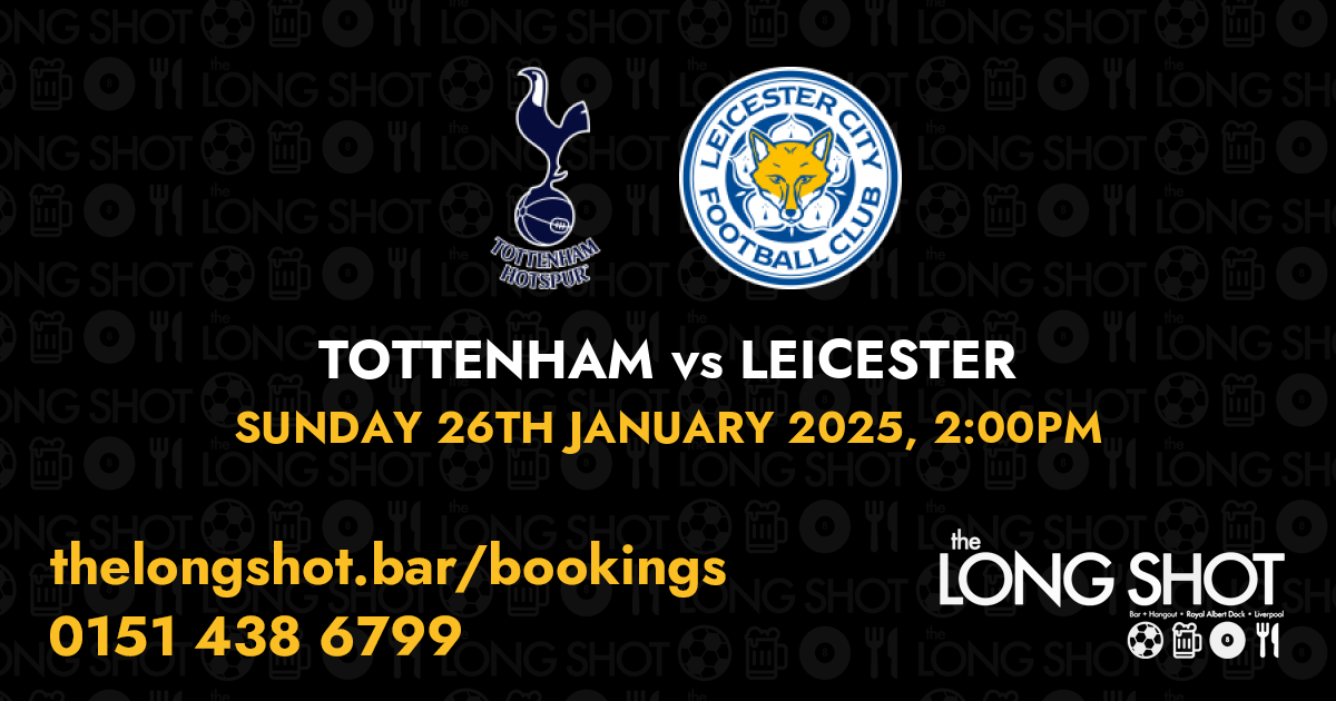 Tottenham vs Leicester