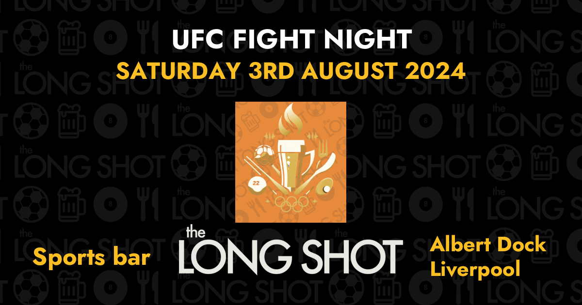 UFC Fight Night - 3rd August 2024