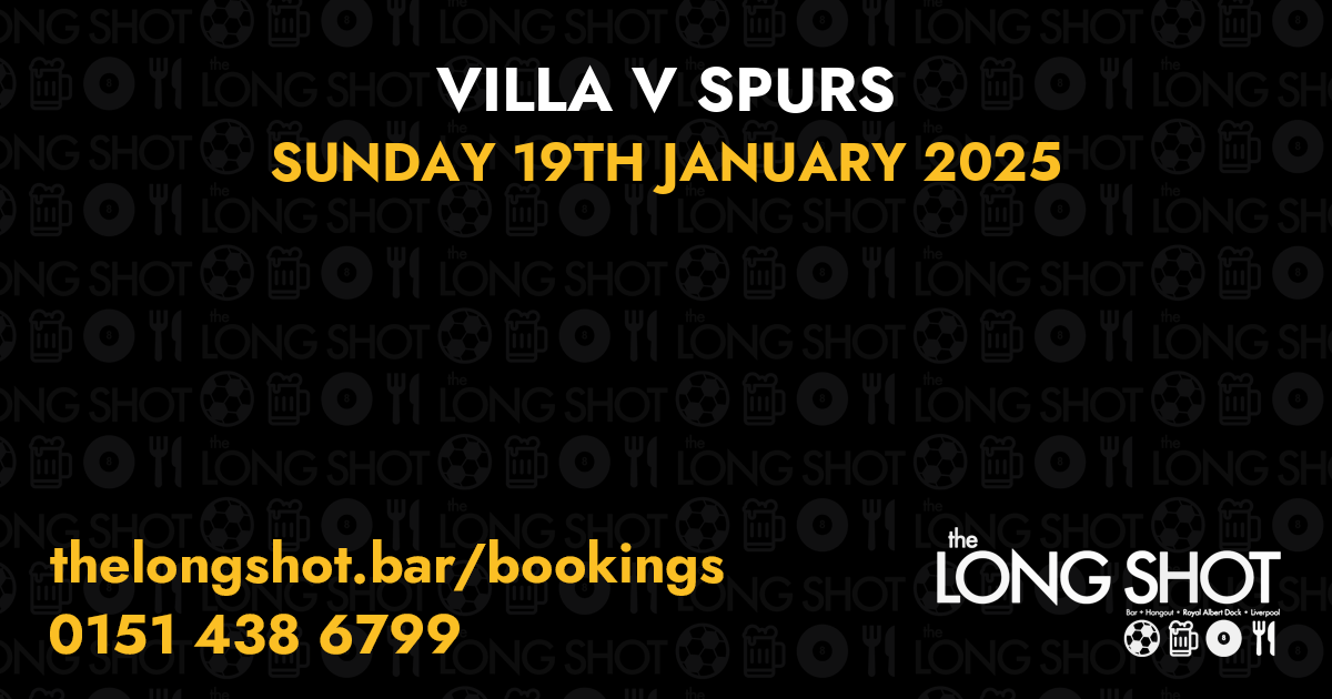 Villa v Spurs - 19th January 2025
