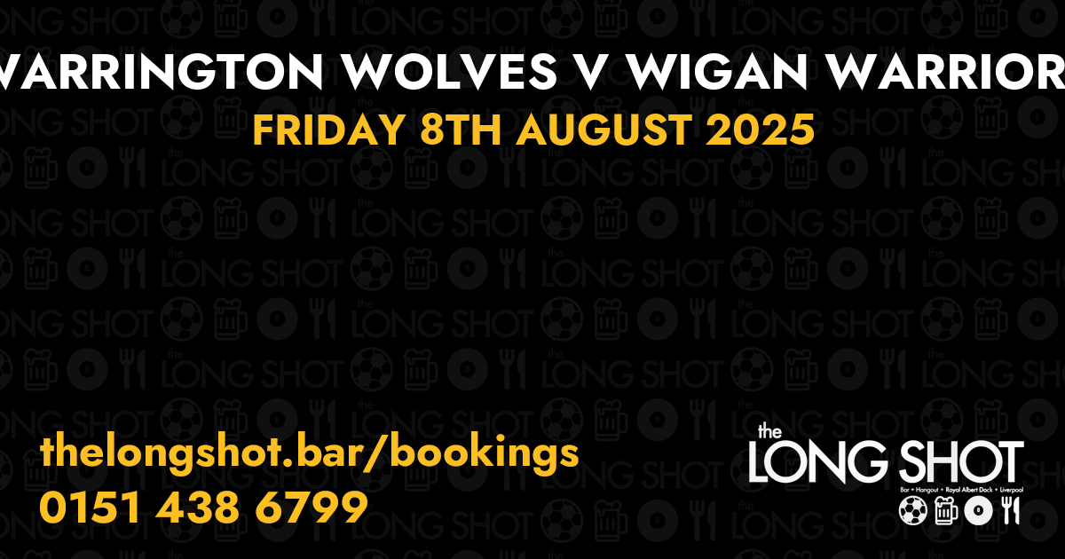Warrington Wolves v Wigan Warriors - 8th August 2025