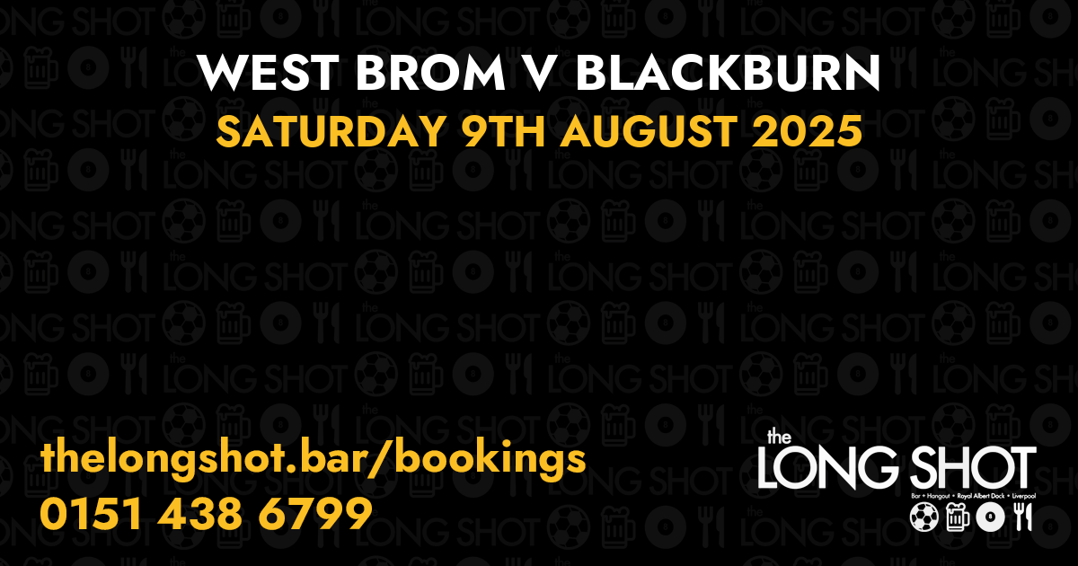 West Brom v Blackburn - 9th August 2025